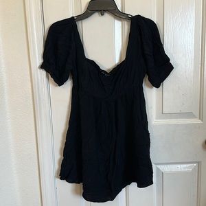 Black Baby Doll Dress